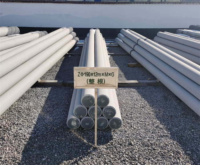 安仁190×12米钢筋混凝土水泥电线杆